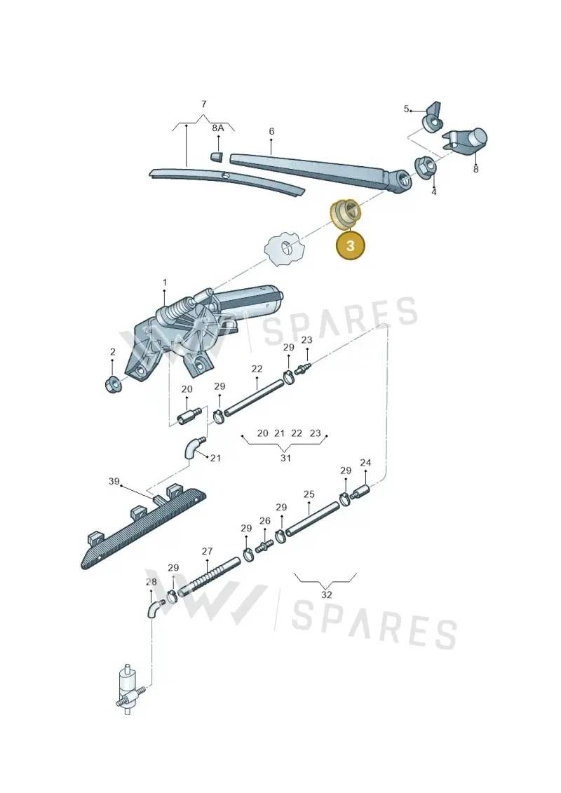 1Z5955758 — Skoda OCTAVIA/COMBI/4X4      04> (2004-) diagram 419955300, position 3
