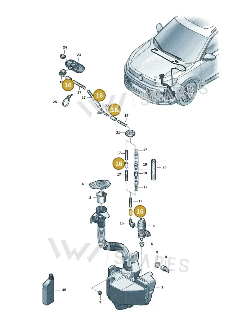 2D0955962 — Skoda Kodiaq (2024-) diagram 57x955100, position 16