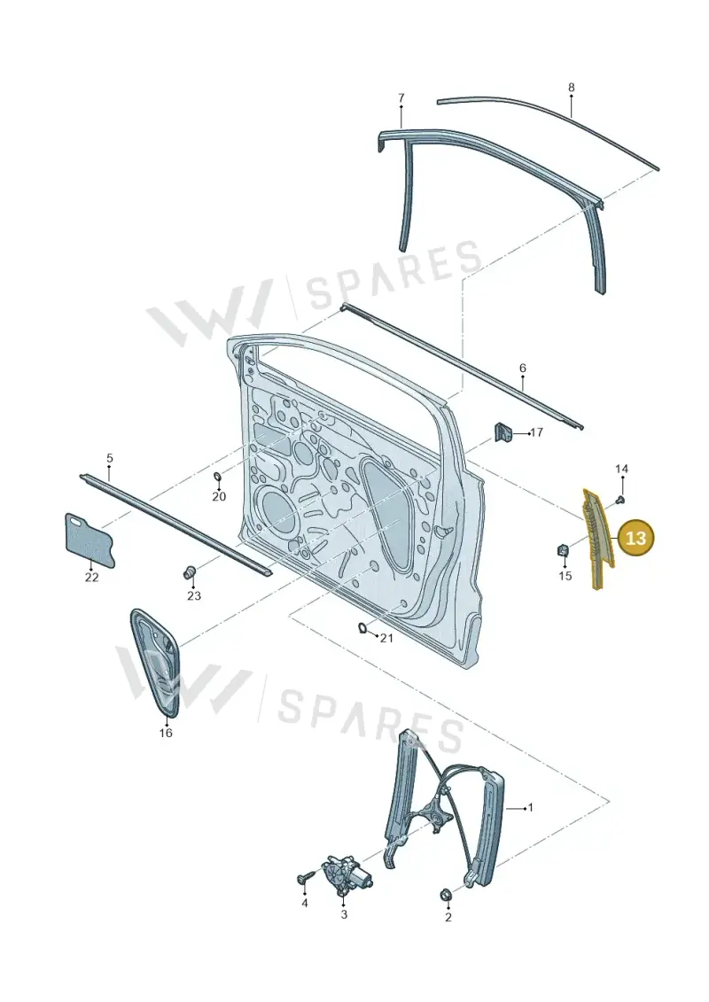 2GL837901B041 — Skoda Karoq (2017-2023) diagram 834837060, position 13