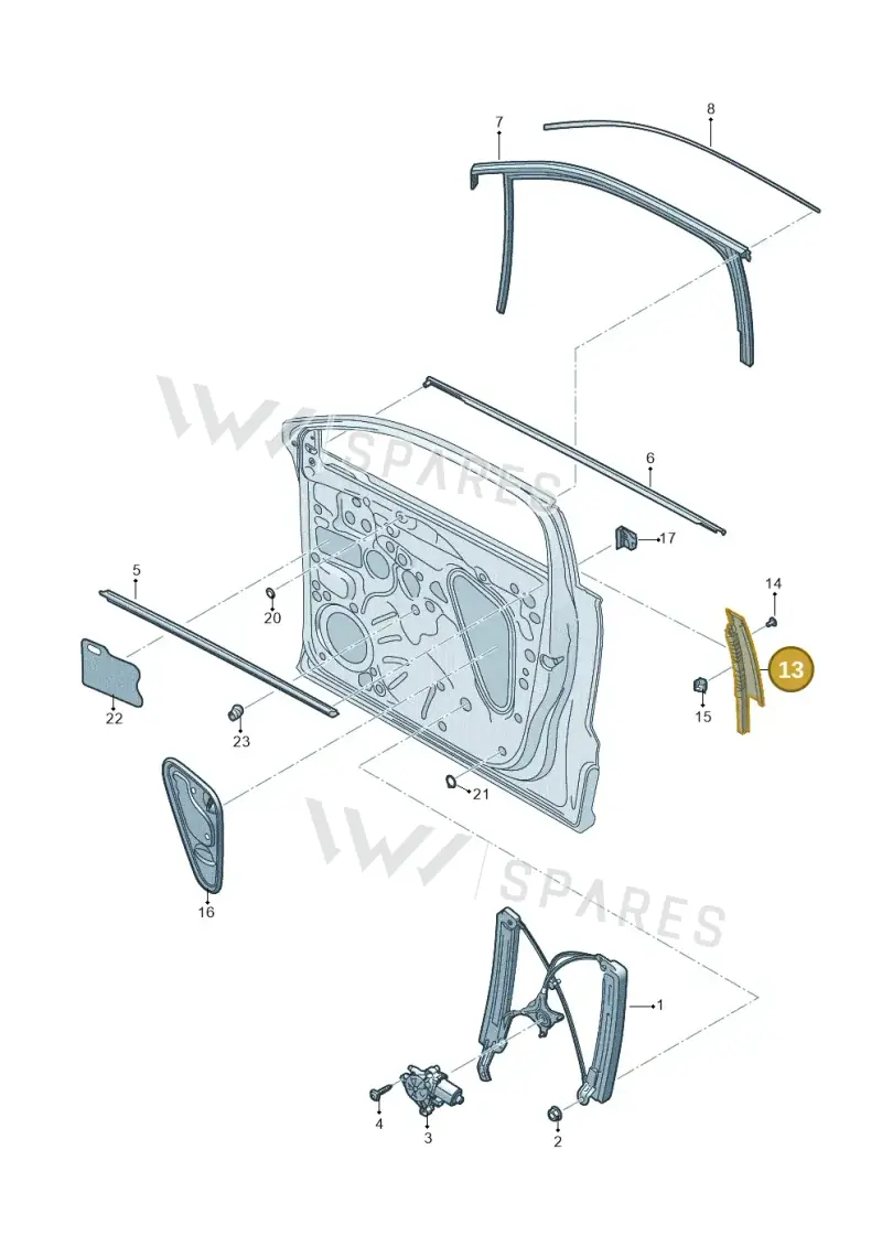 2GL837902B041 — Skoda Karoq (2017-2023) diagram 834837060, position 13