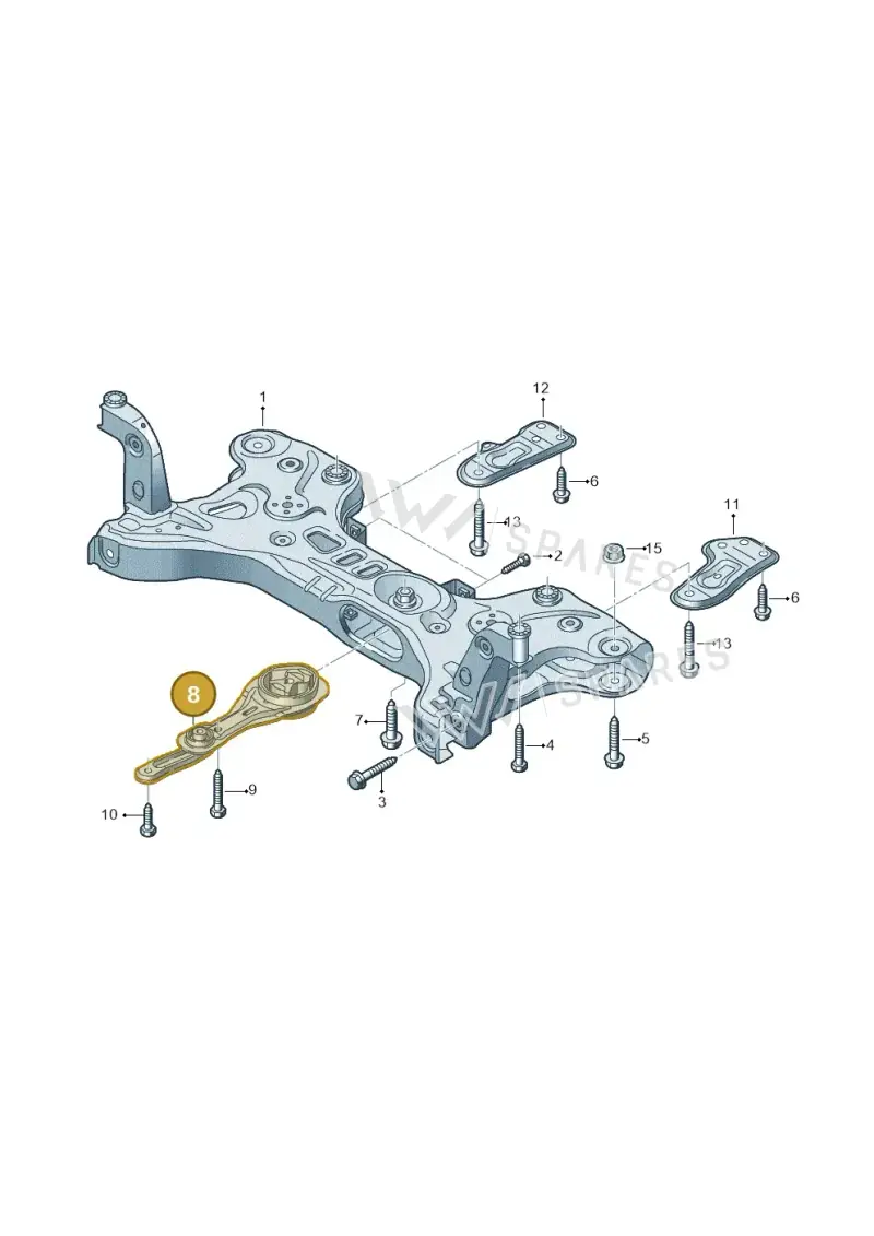 2Q0199851AF — Skoda Kamiq (2019-) diagram 837199000, position 8