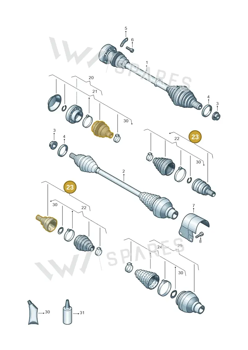 2Q0498099C — Skoda Fabia (2021-) diagram 837407082, position 23