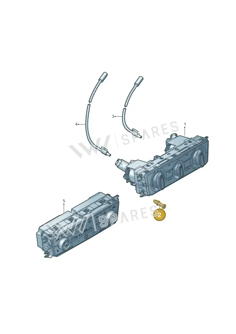 2Q0807300 — Skoda Fabia (2021-) diagram 837819400, position 2