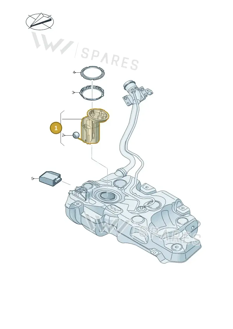2Q0919051L — Skoda Fabia (2021-) diagram 746919300, position 1