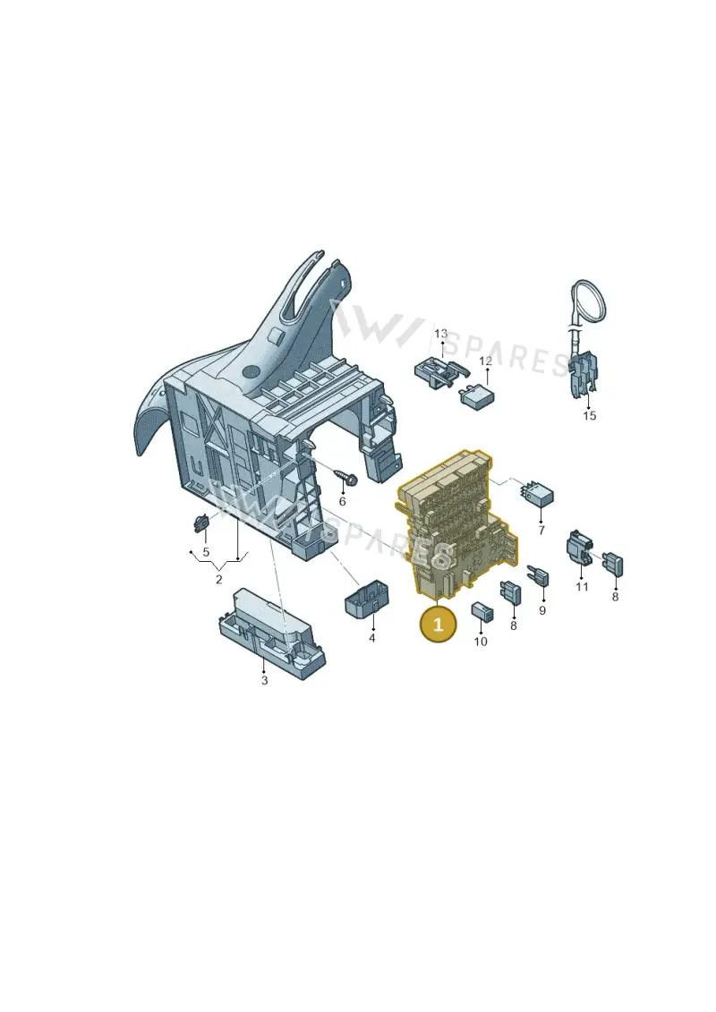 2Q0937615A — Skoda Fabia (2021-) diagram 584937000, position 1
