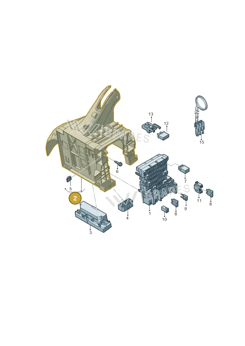 2Q1941395 — Skoda Fabia (2021-) diagram 584937000, position 2