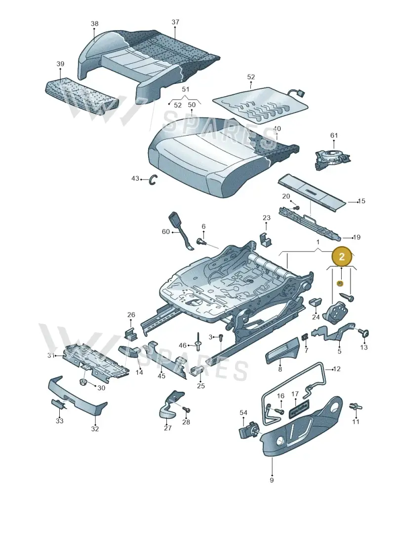 2Q4881054 — Skoda Kodiaq (2024-) diagram 570881000, position 2