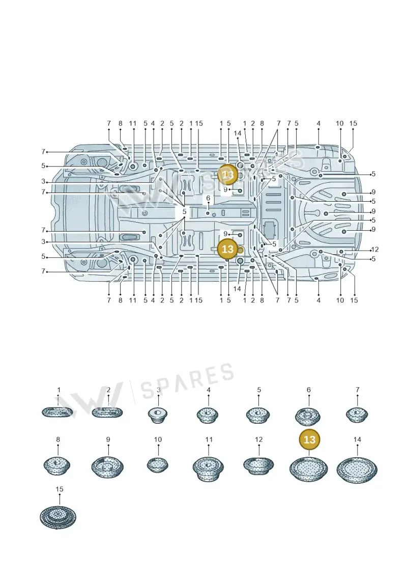 357971908 — Skoda Citigo (2019-2021) diagram 772803350, position 13