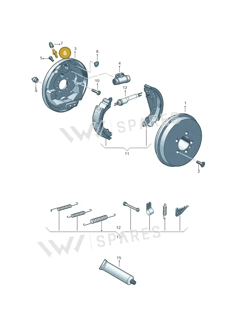 3A0611475 — Skoda Rapid (2012-2022) diagram 677609100, position 6