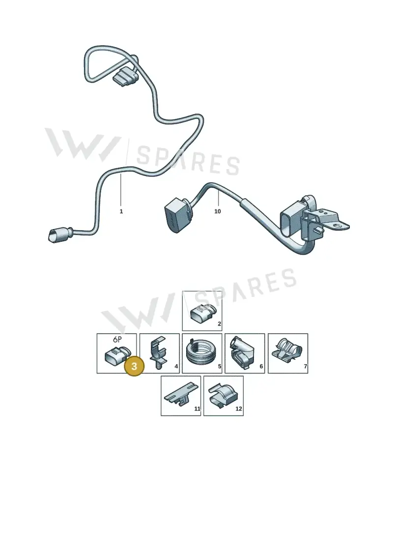 3B0973813 — Skoda Superb Combi (2023-) diagram 3j0972750, position 3