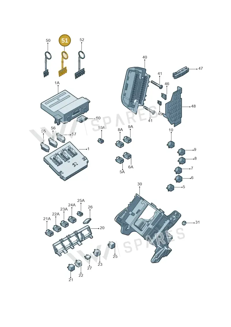 3C0937524L — Skoda Yeti (2013-2017) diagram 767937000, position 51