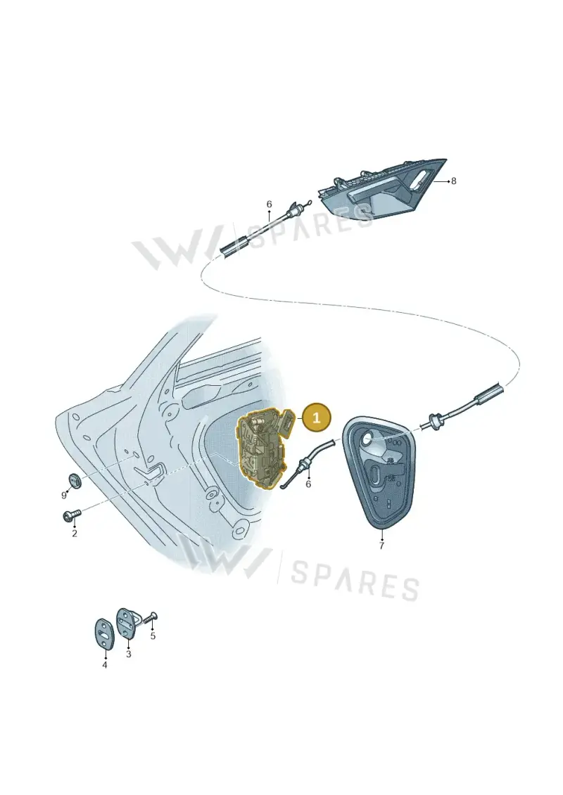 3J0839015A — Skoda Kodiaq (2024-) diagram 596839030, position 1
