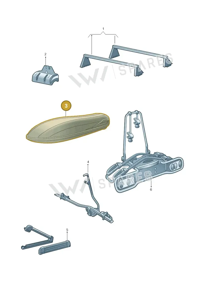3P0071200 — Skoda Kodiaq (2024-2024) diagram 805071040, position 3