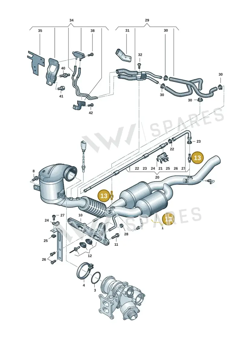 3Q0253574B — Skoda Kodiaq (2024-) diagram 884253043, position 13