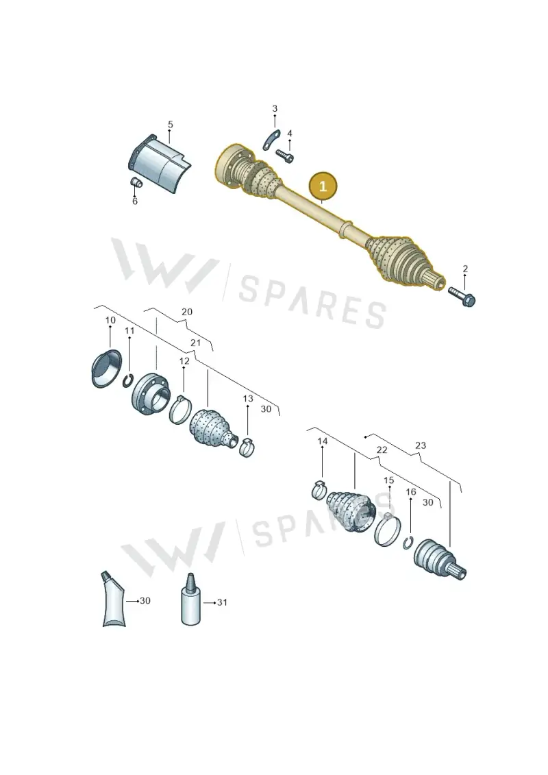 3Q0407271BA — Skoda Karoq (2017-2022) diagram 746407500, position 1