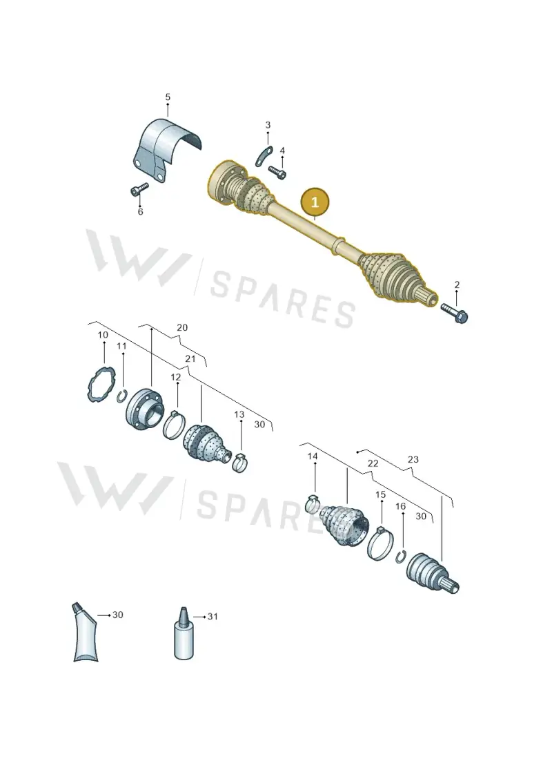 3Q0407272BP — Skoda Karoq (2017-2022) diagram 793407200, position 1