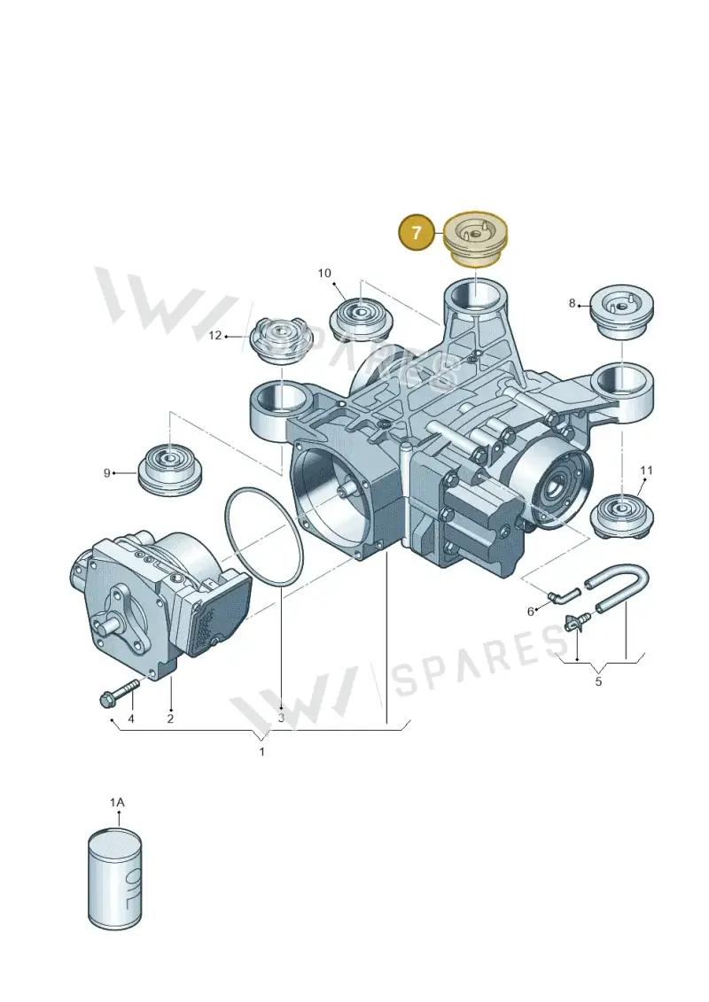 3Q0599437 — Skoda Superb Combi (2015-2024) diagram 746525100, position 7