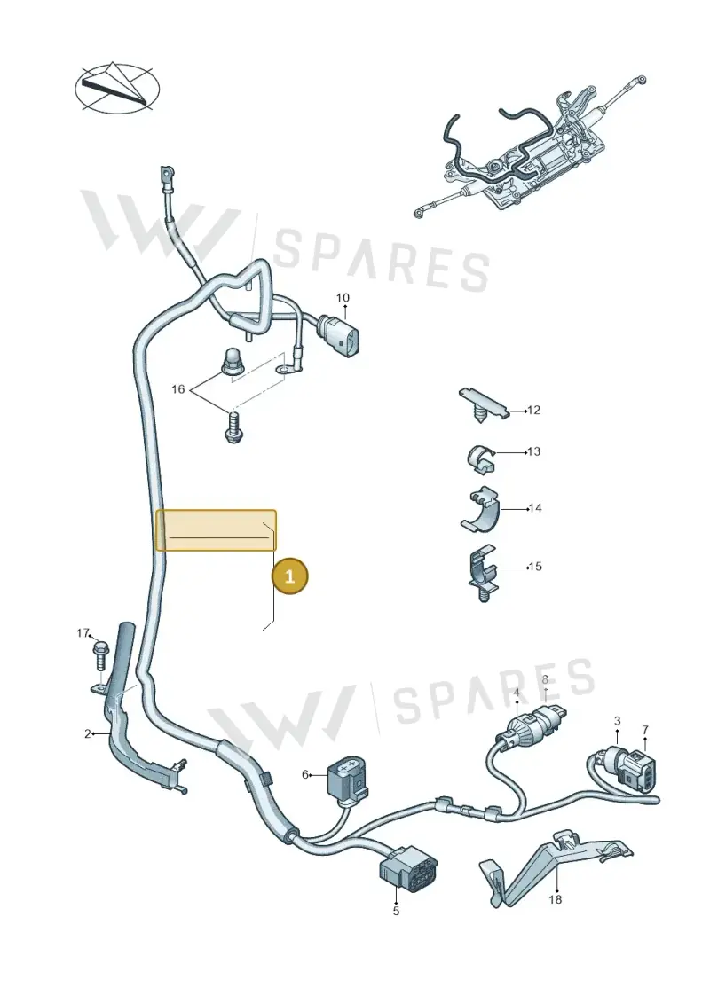 3Q1971111AS — Skoda Karoq (2017-2022) diagram 863971700, position 1