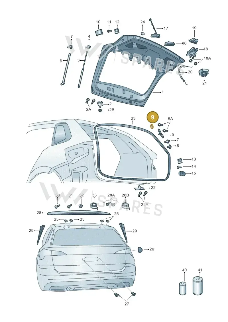 3T9827721 — Skoda Kamiq (2019-) diagram 584827010, position 9