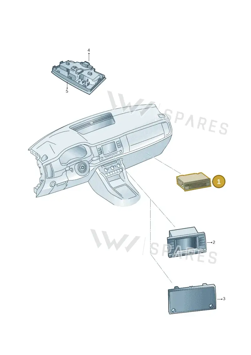 3V0035820G — Skoda Kodiaq (2018-2022) diagram 804000060, position 1