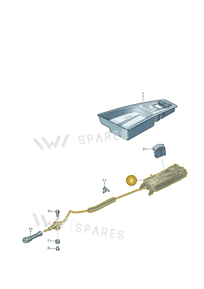3WA713033B — Skoda Octavia (2019-2024) diagram 585713010, position 6