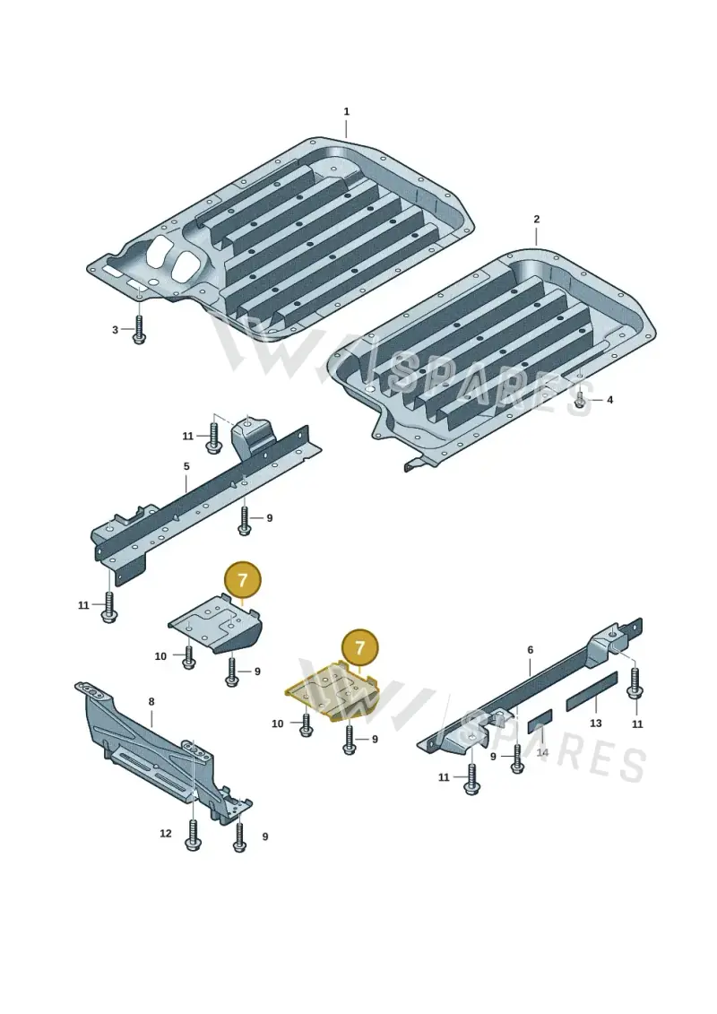 3WA802965B — Skoda Superb Combi (2023-) diagram 571915551, position 7