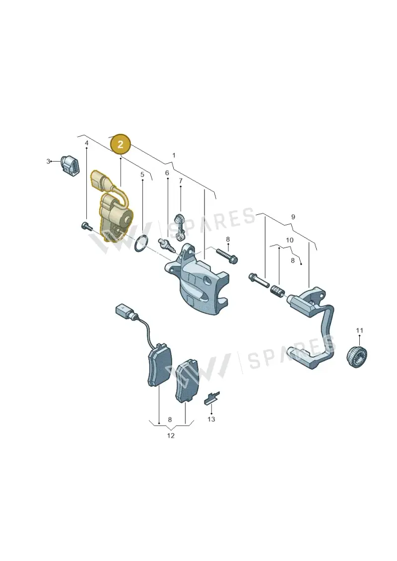 3WA998281 — Skoda Kodiaq (2024-) diagram 57x615605, position 2