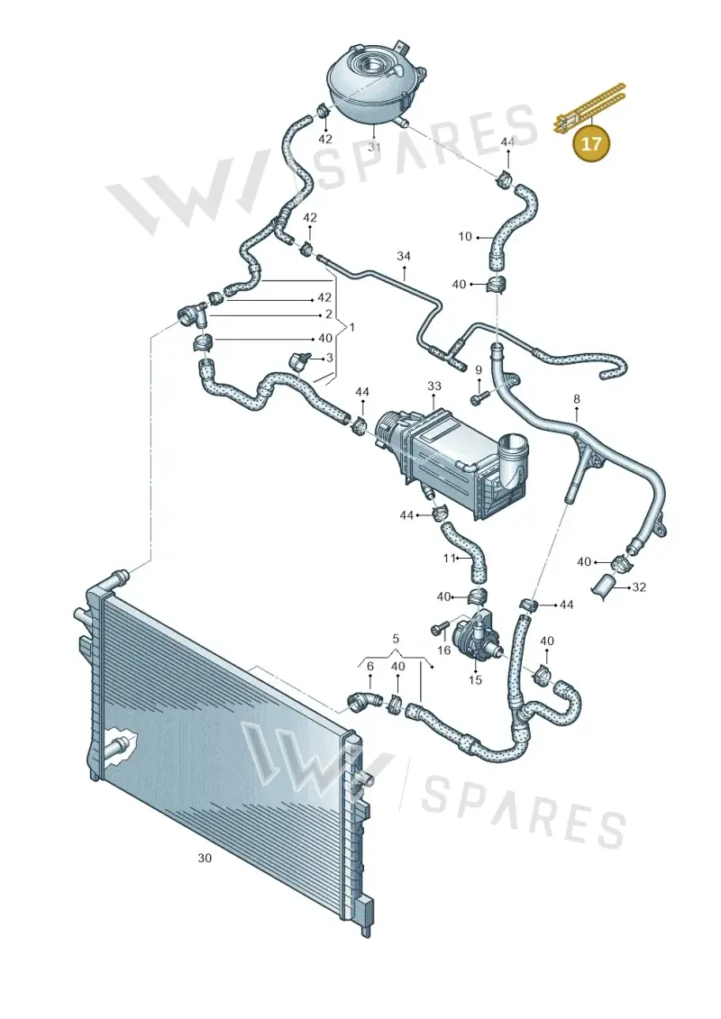 4A0820199 — Skoda Fabia (2021-) diagram 827121010, position 17
