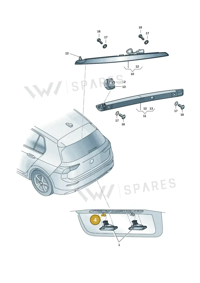 4B0971832 — Skoda Fabia (2021-) diagram 6vn943000, position 4