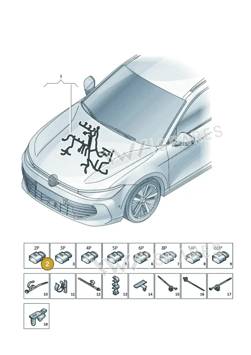 4D0971992A — Skoda Superb Combi (2023-) diagram 3j0971250, position 2