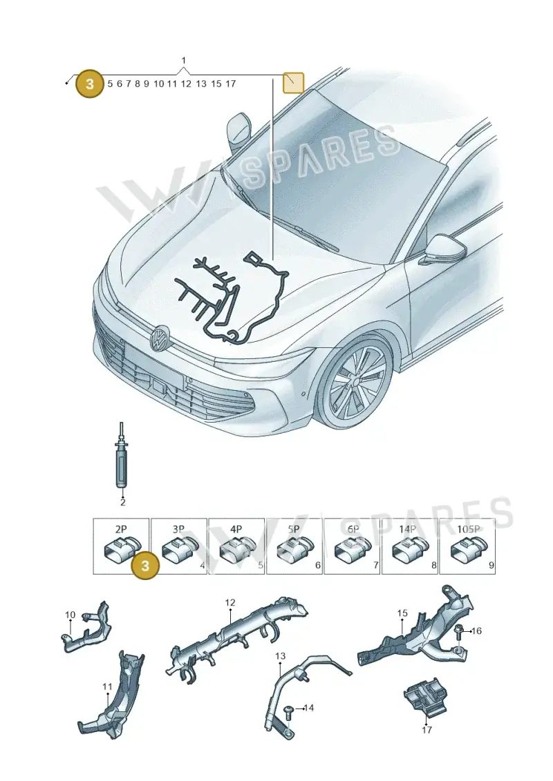 4D0971992A — Skoda Kodiaq (2024-) diagram 3j0971285, position 3