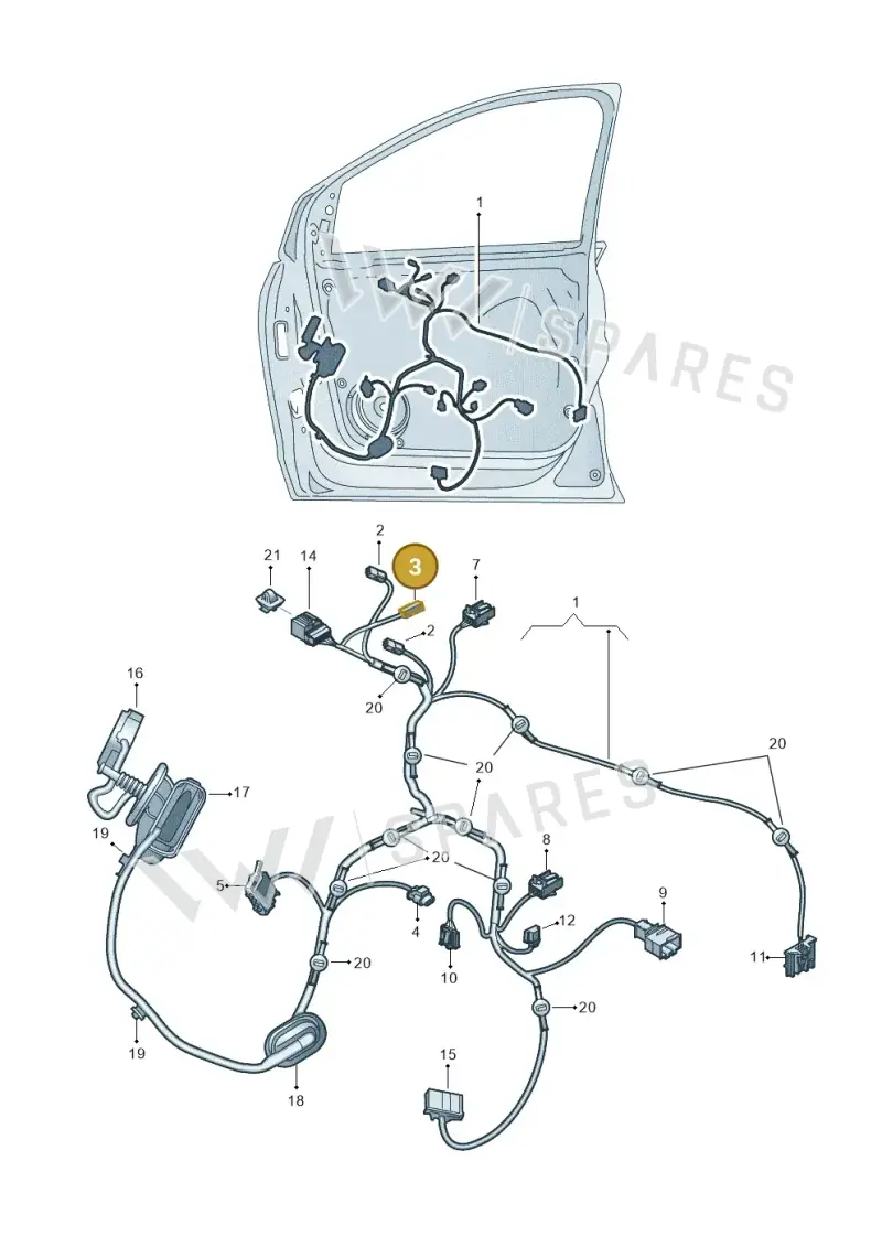 4D0972704A — Skoda Fabia (2021-) diagram 837972340, position 3