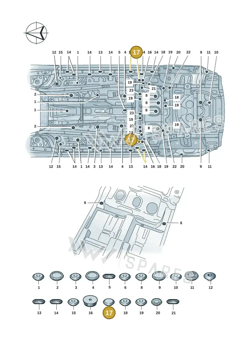 4E0804297 — Skoda Kodiaq (2024-) diagram 57h803501, position 17