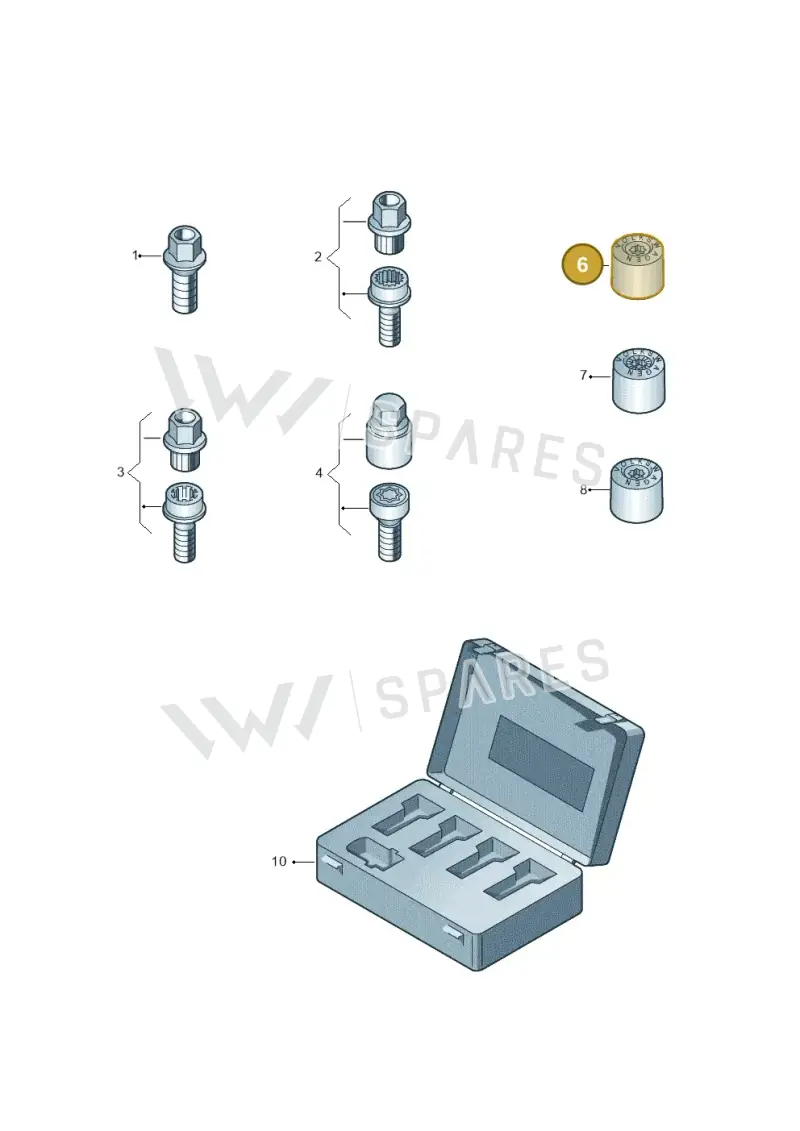 4F0601173AZ37 — Skoda Kodiaq (2024-) diagram 625601850, position 6