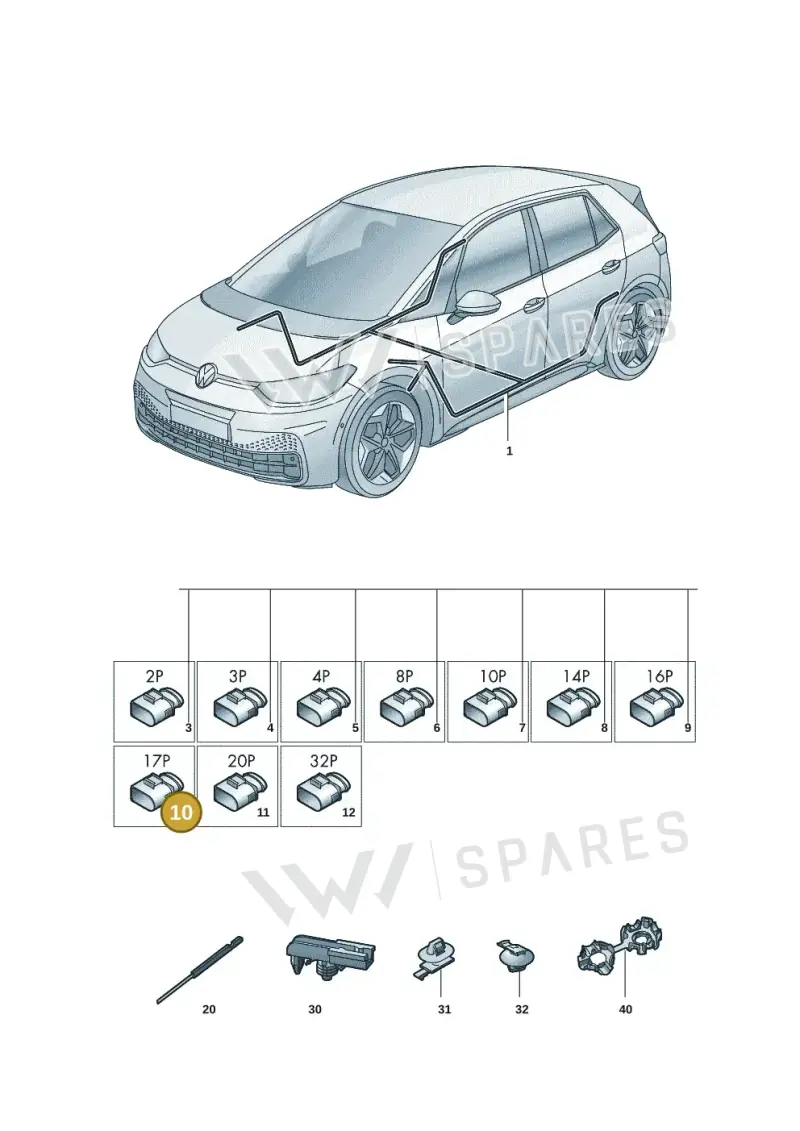 4F0972483A — Skoda Enyaq (2020-) diagram 10a972000, position 10
