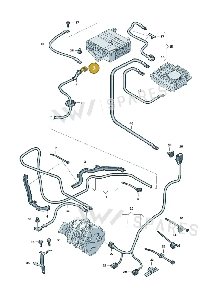 4G0906234C — Skoda Octavia (2019-2024) diagram 5h0971004, position 2