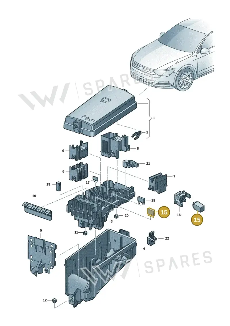 4H0951253 — Skoda Kodiaq (2024-) diagram 3p0937020, position 15