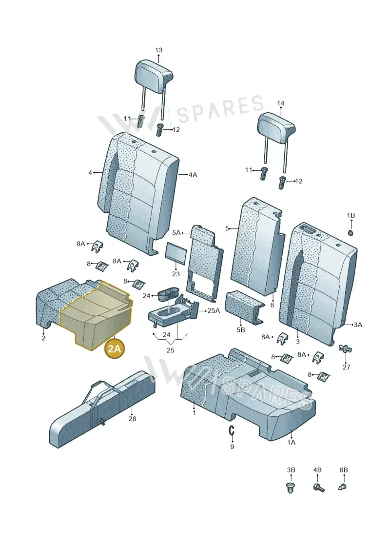 562885406JWLC — Skoda Kodiaq (2018-2022) diagram 804885500, position 2A