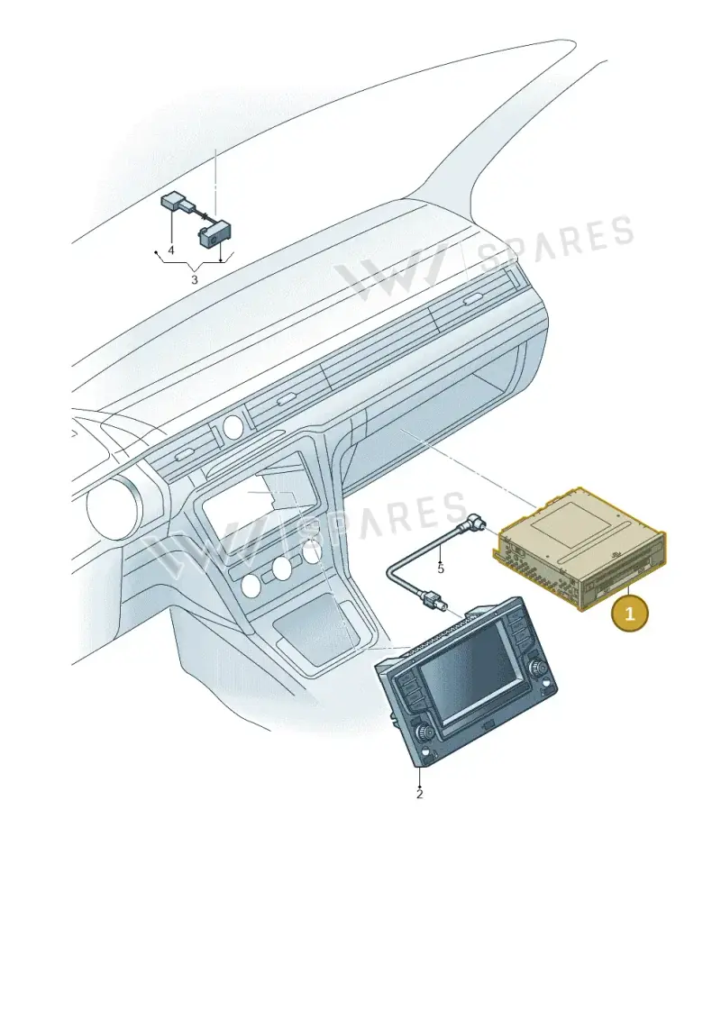 565035018A — Skoda Superb Combi (2015-2024) diagram 851000170, position 1