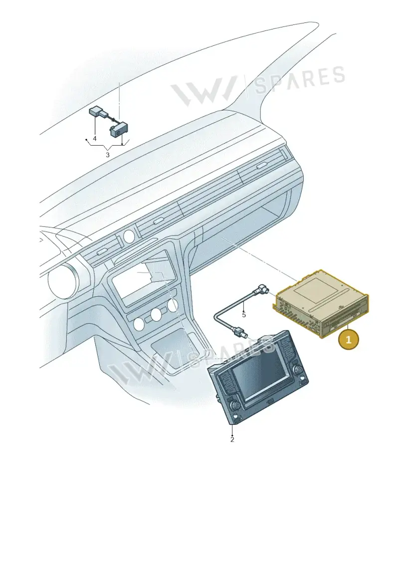 565035018D — Skoda Superb Combi (2015-2024) diagram 851000170, position 1