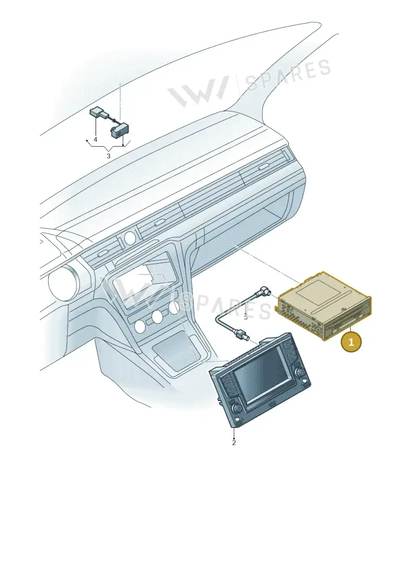 565035045B — Skoda Superb Combi (2015-2024) diagram 851000170, position 1
