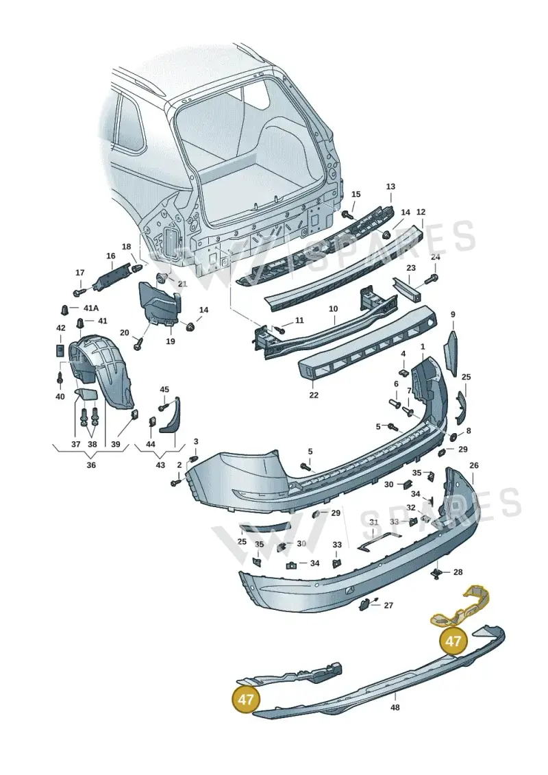 565807364 — Skoda Kodiaq (2016-2024) diagram 804807065, position 47
