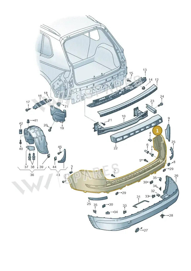 565807421 — Skoda Kodiaq (2018-2022) diagram 804807500, position 1
