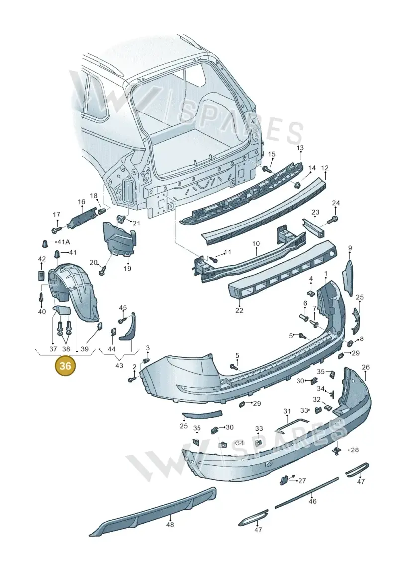 565810969A — Skoda Kodiaq (2016-2024) diagram 804807050, position 36
