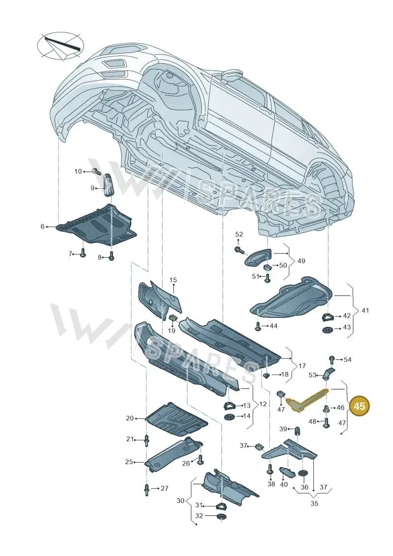 565825205C — Skoda Kodiaq (2018-2022) diagram 434825001, position 45