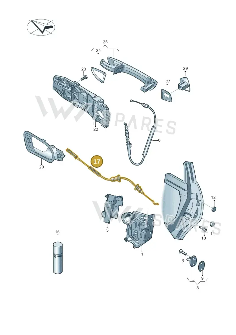565839085 — Skoda Kodiaq (2018-2022) diagram 649839000, position 17