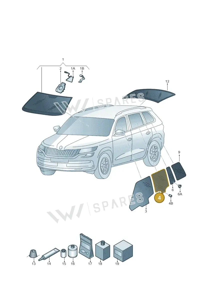 565845205A — Skoda Kodiaq (2018-2022) diagram 804845000, position 4