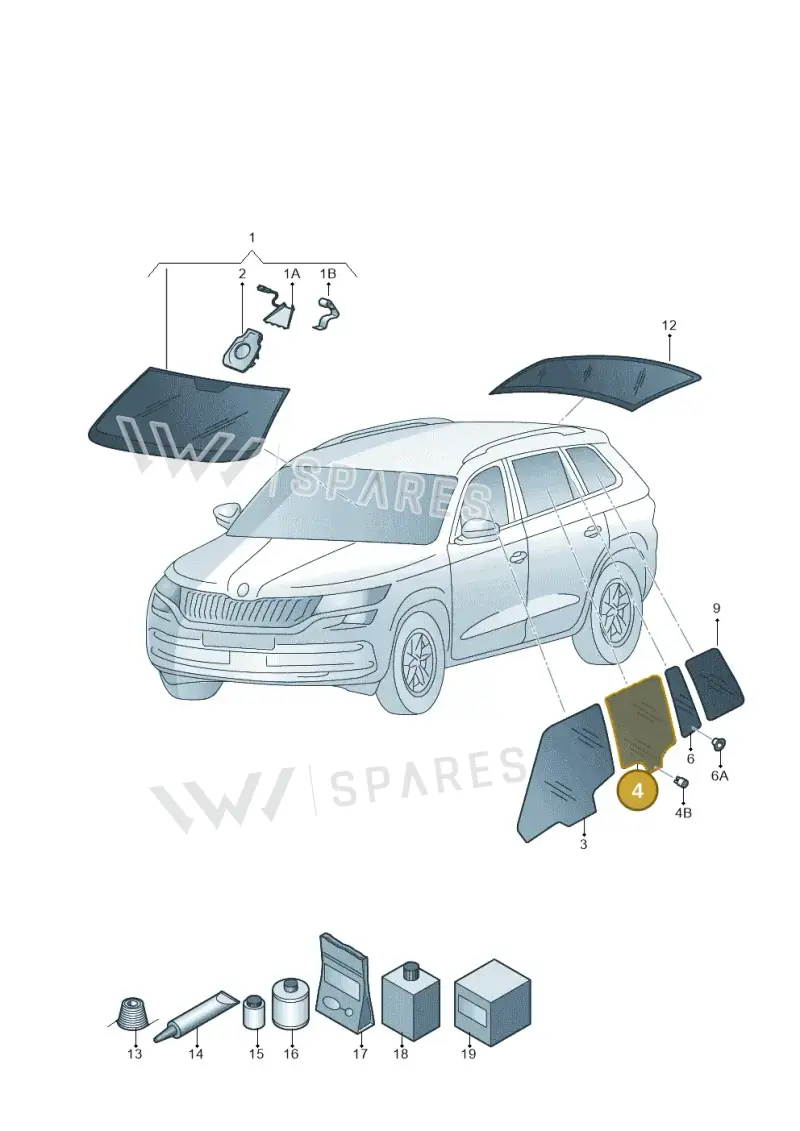 565845205 — Skoda Kodiaq (2018-2022) diagram 804845000, position 4