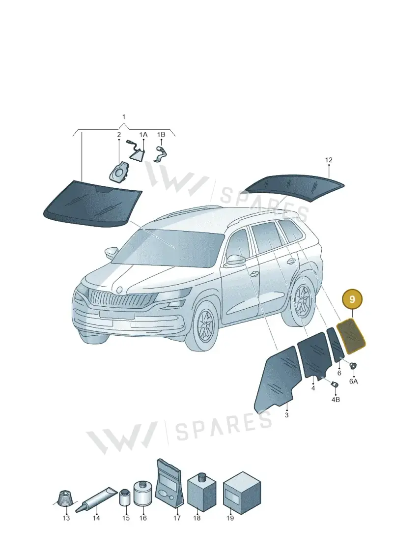 565845297EJV1 — Skoda Kodiaq (2018-2022) diagram 804845000, position 9