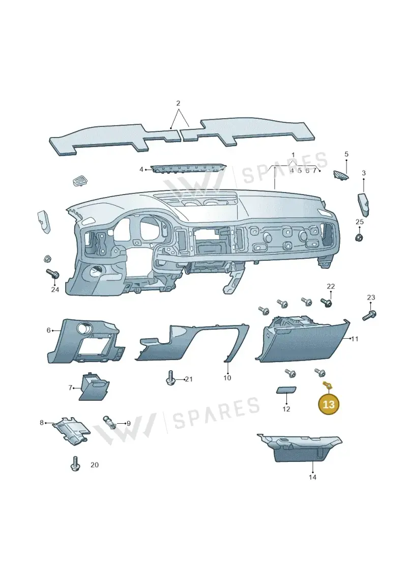 565880397 — Skoda Kodiaq (2018-2022) diagram 804857010, position 13